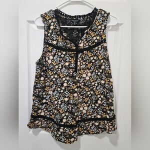 Lucky Brand Floral Sleeveless Top